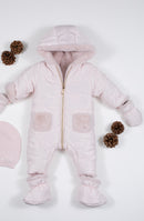 Onesie - Omkeerbaar Lichtroze