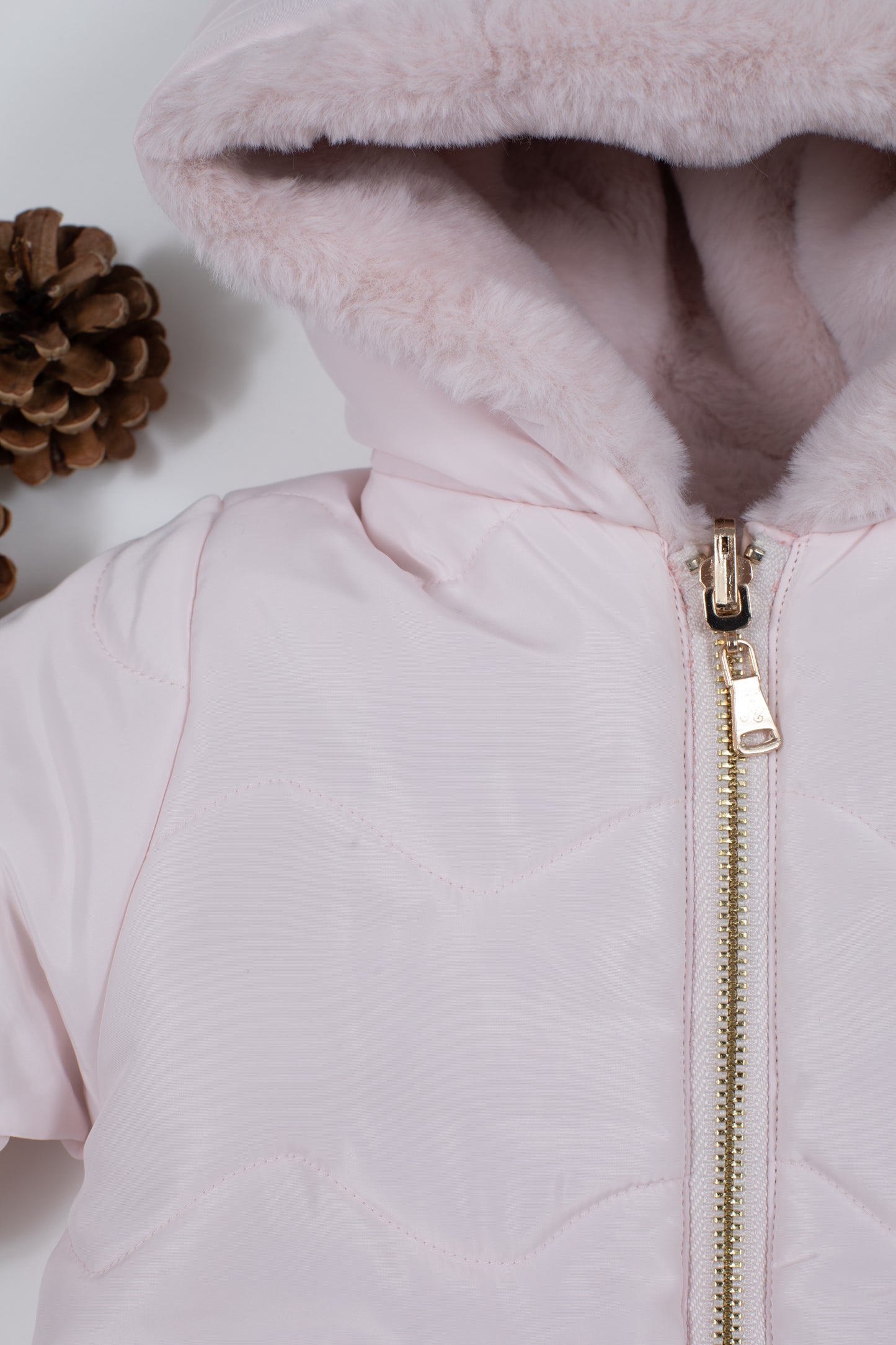 Onesie - Omkeerbaar Lichtroze