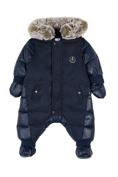 Pilote - Marine imperméable capuche - Image principale