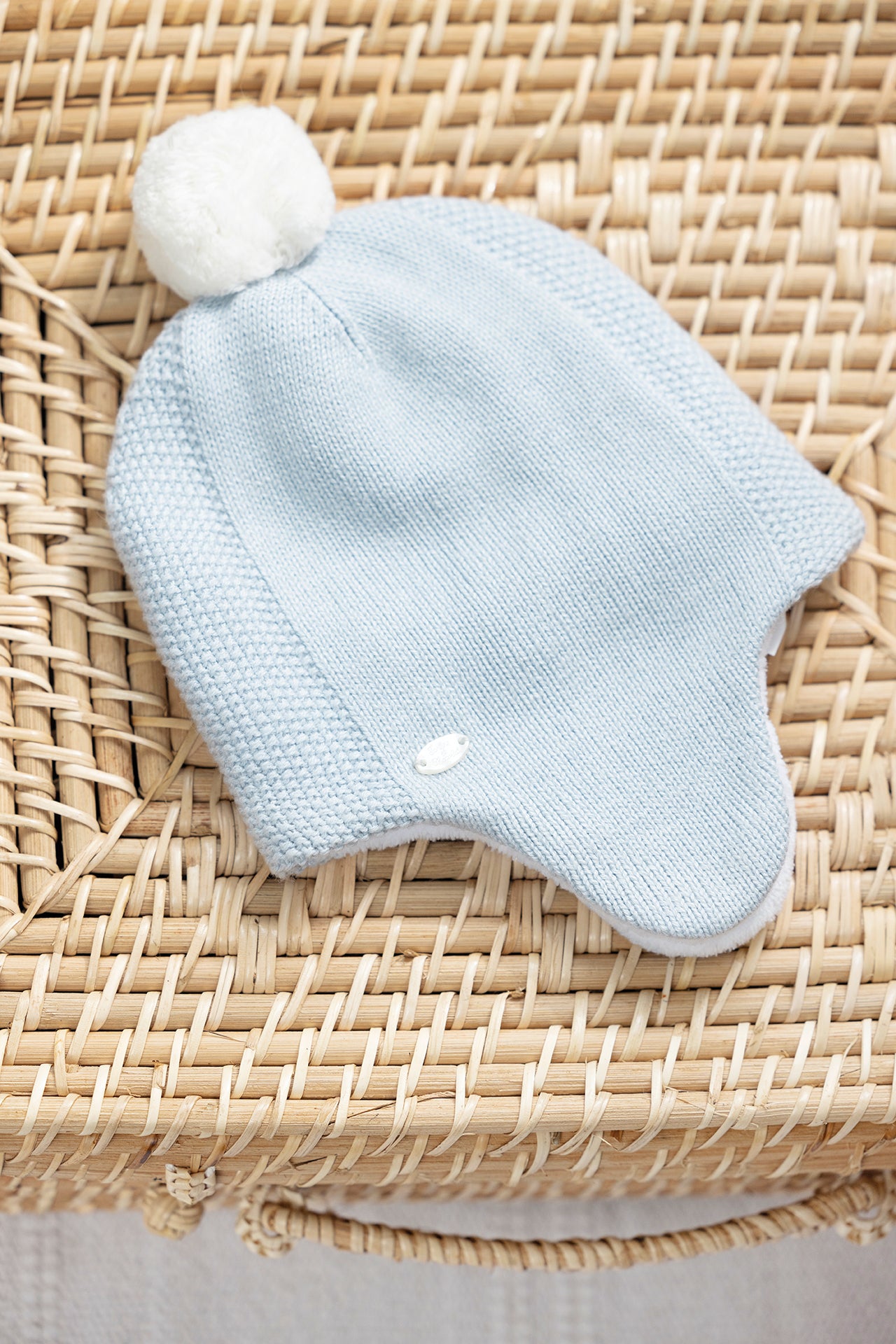 Bonnet - Bleu en maille