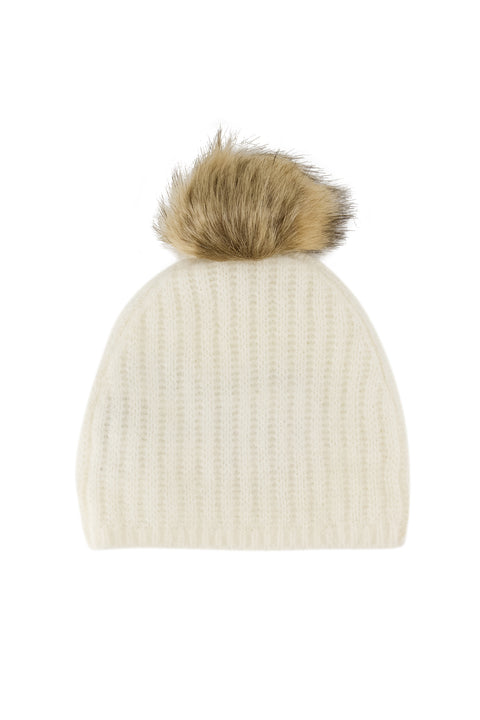 Mütze - Ecru Strickwaren - Image principale