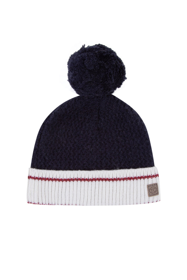 Beanie - Knitted navy - Image principale