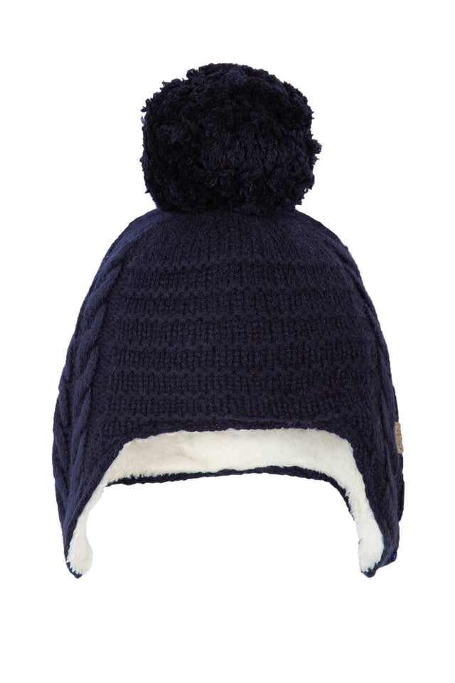 Berretto - Maglia Blu navy a Pompon - Image principale