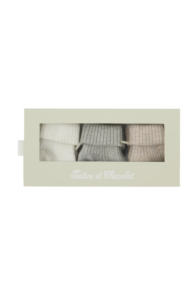 Sock set - Ecru - Image principale