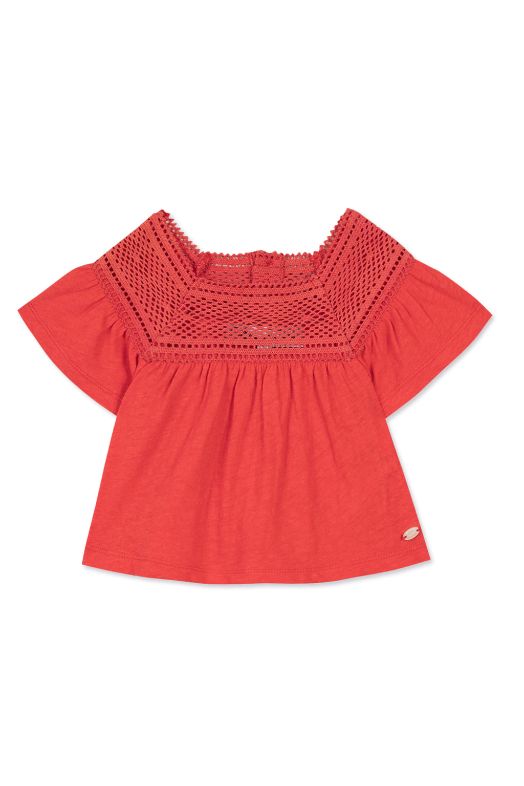Maglietta - Rosso Gancio di cotone