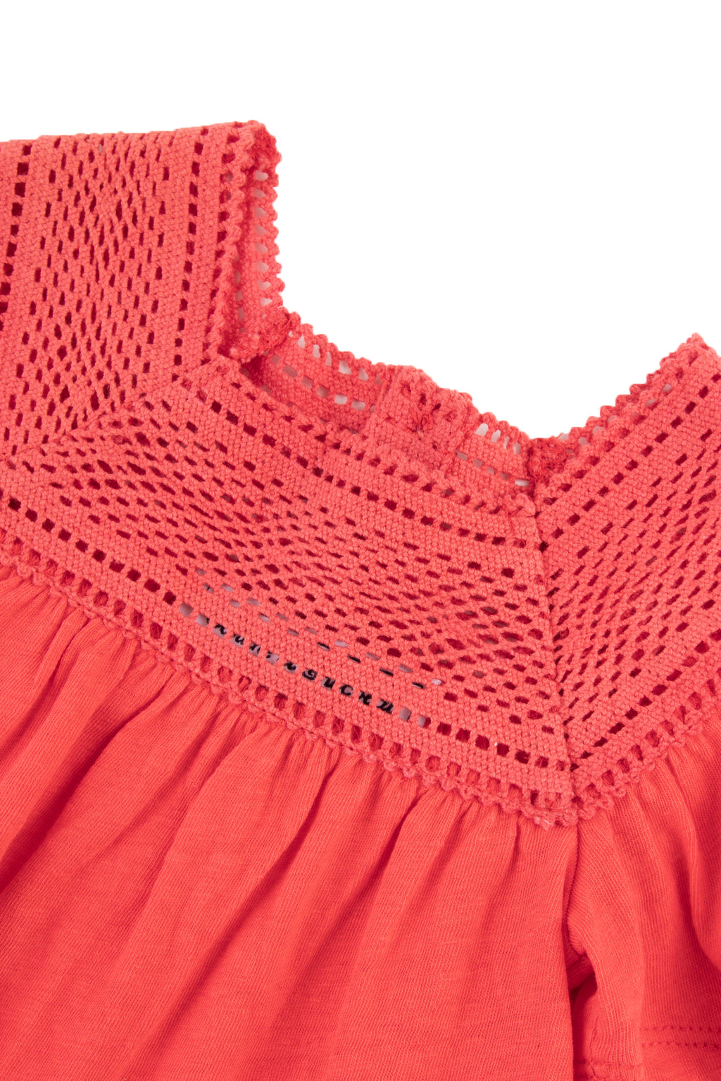 Camiseta - Rojo gancho de algodón