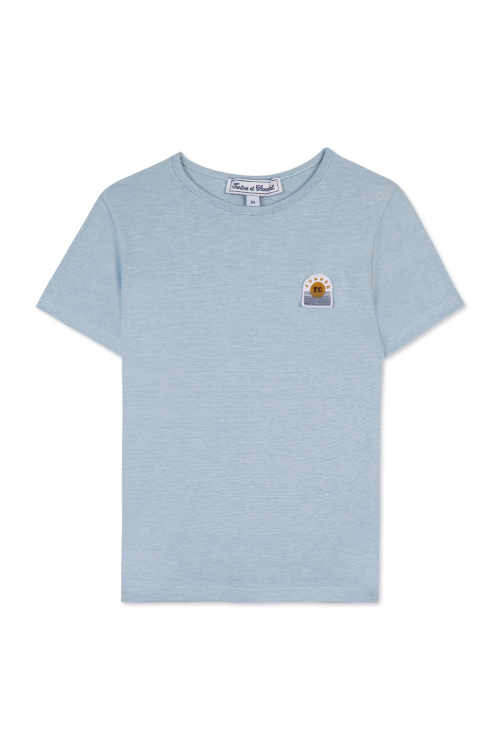 T -Shirt - Azure Righe
