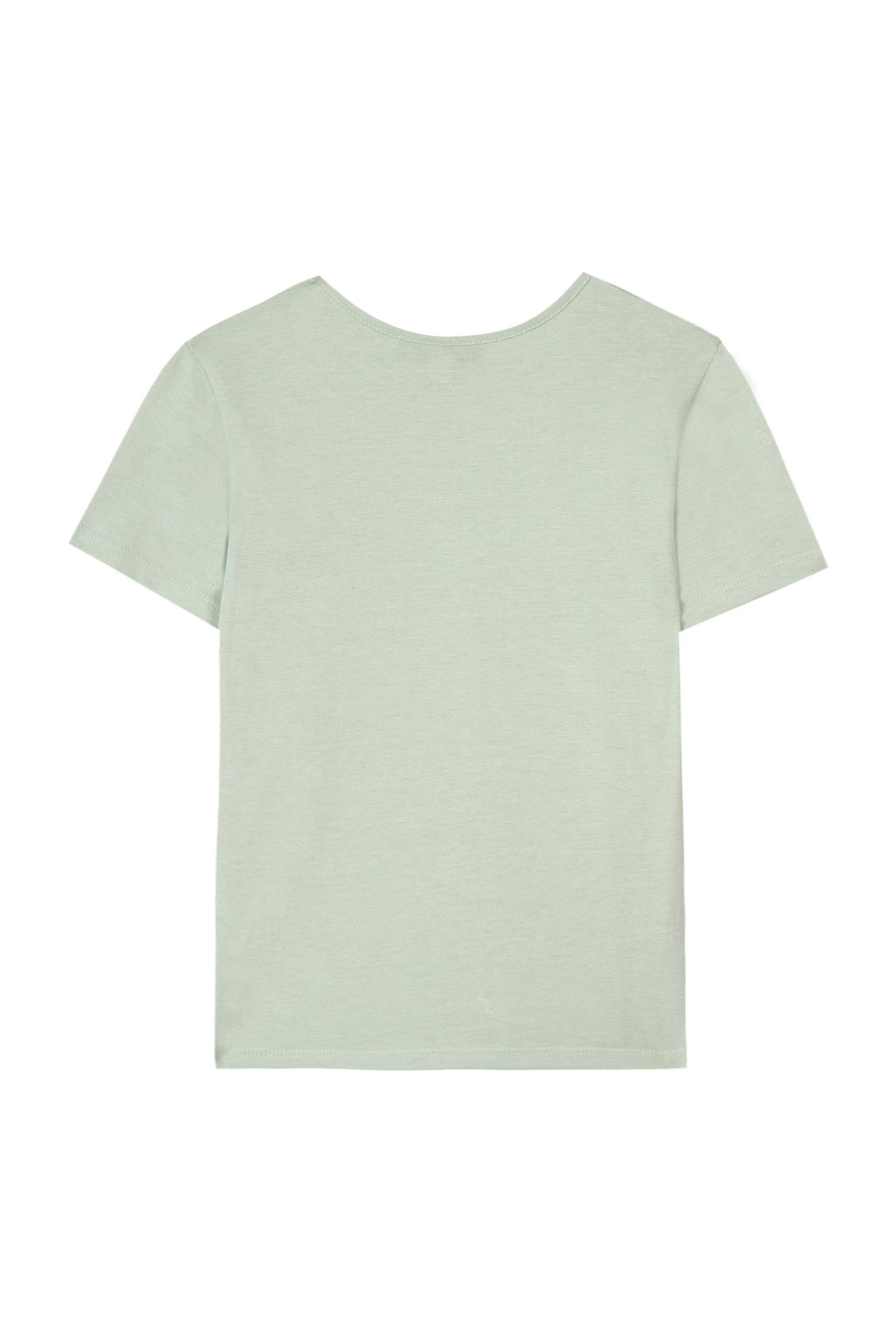 T -Shirt - Grün natürliche Beschriftung