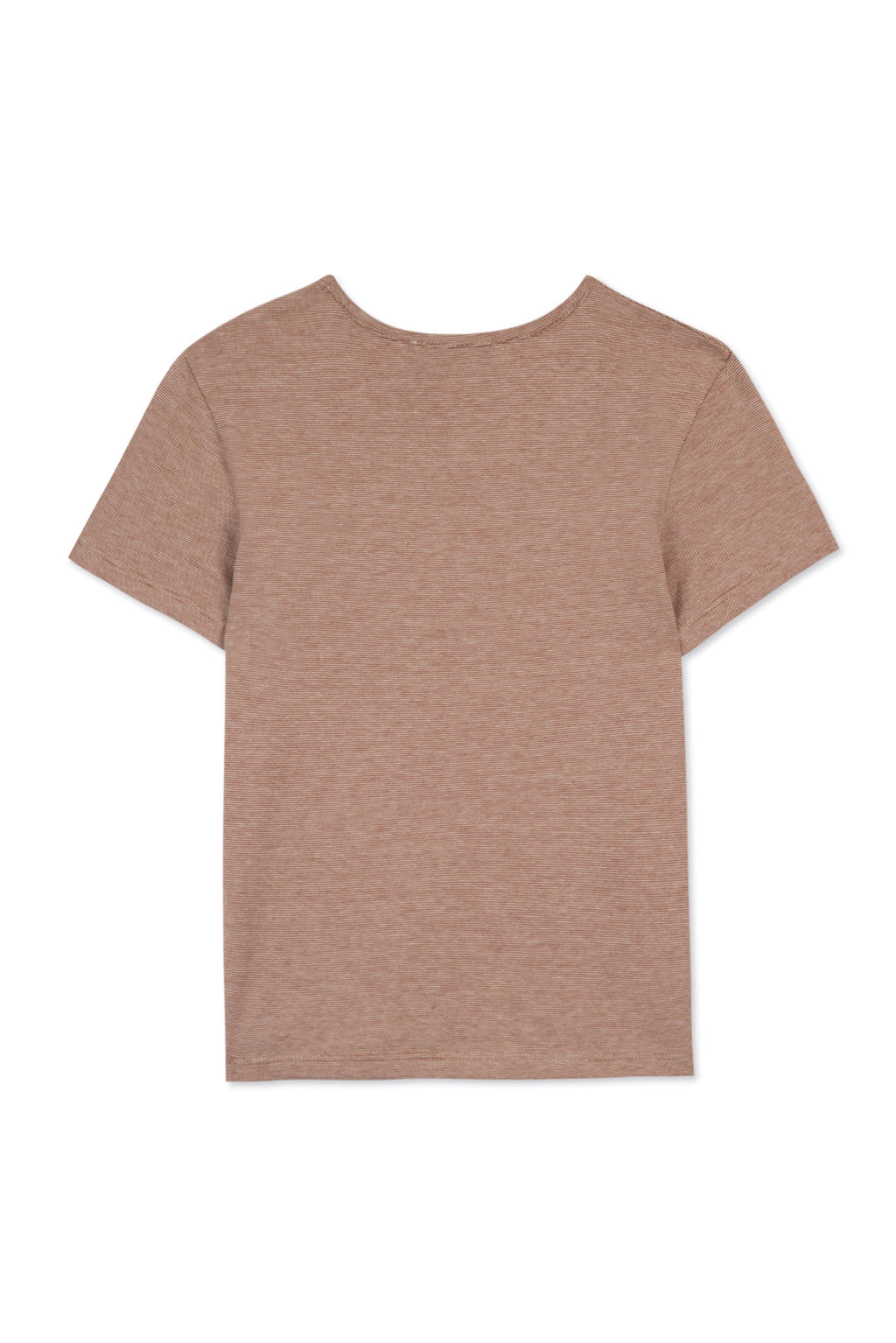 T-shirt - Marron rayures