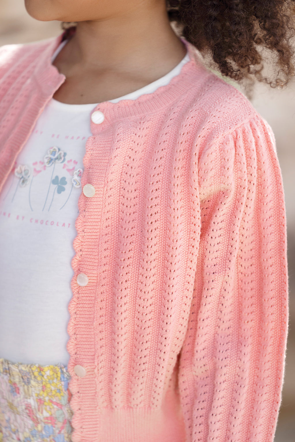 Cardigan - Pink Knitwear