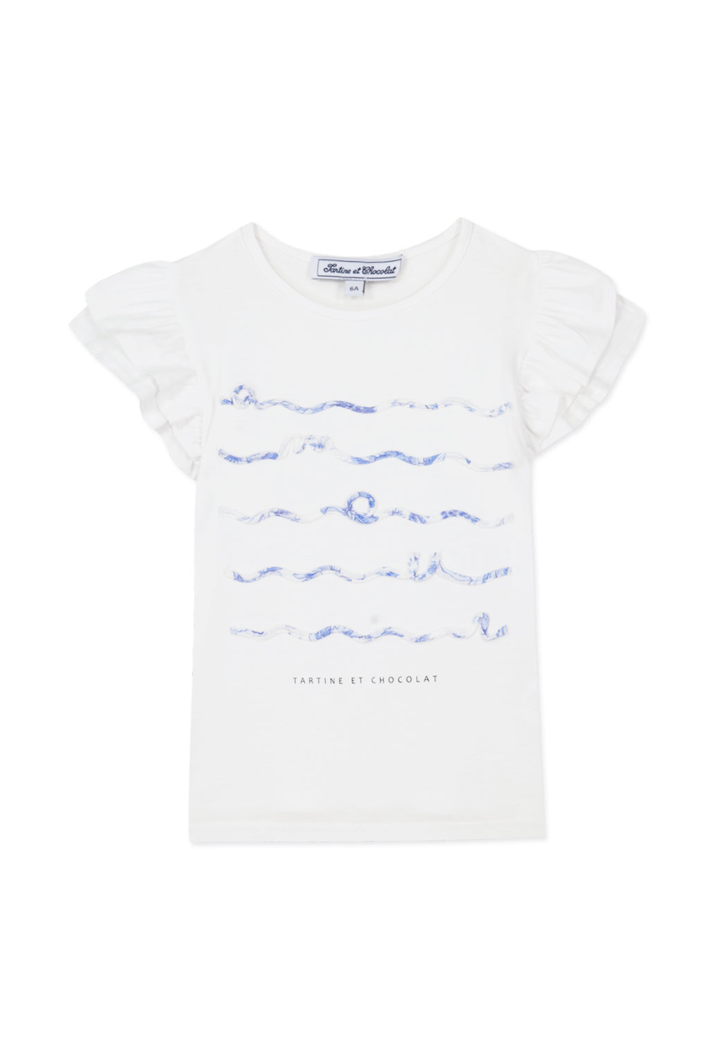 T-shirt - Blanc illustration amour