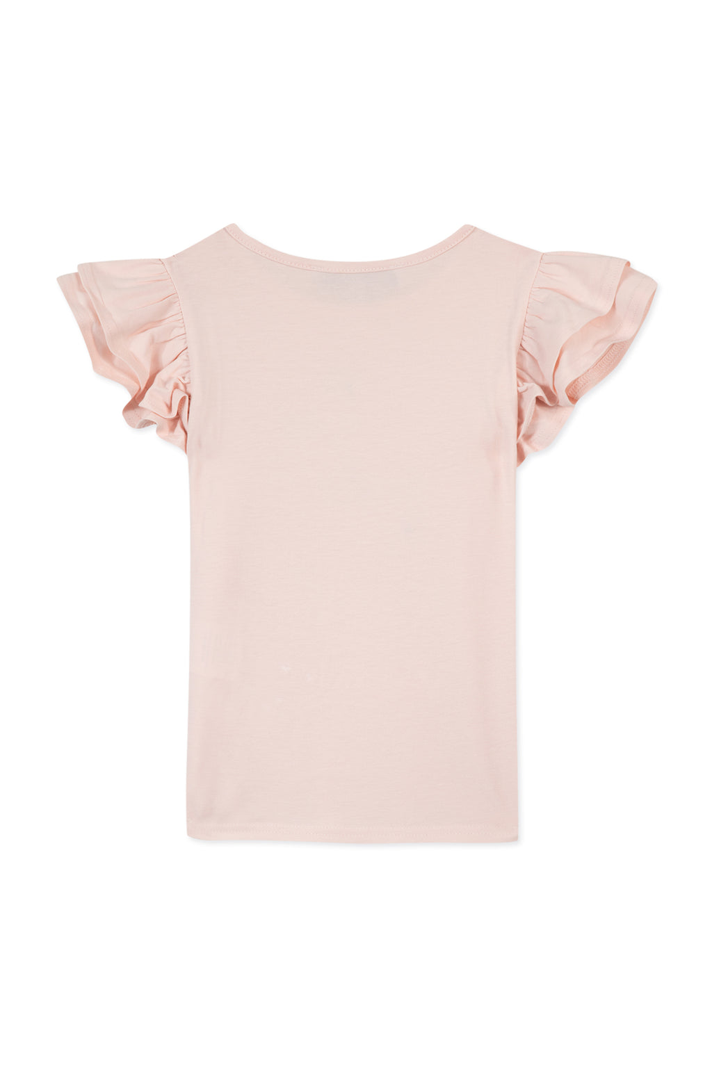 T-shirt - Rose pâle illustration fleurs