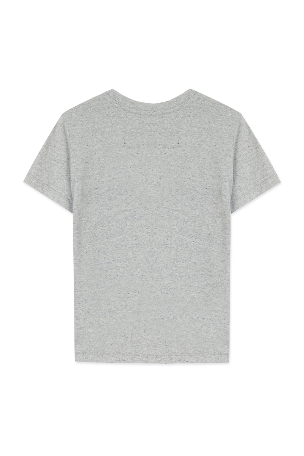 T -Shirt - Grau Illustration Sonnenuntergang