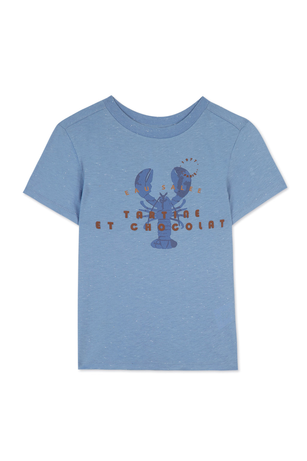 T -shirt - azure Tekening kreeft
