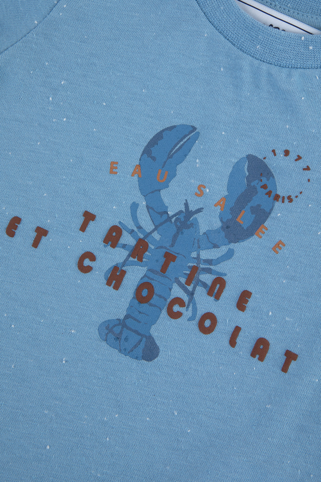 T -shirt - azure Tekening kreeft