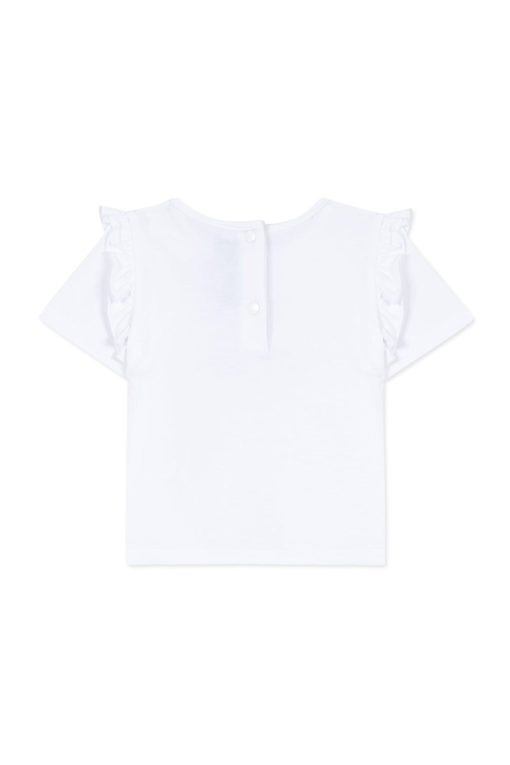 Maglietta - Bianco tessuto Liberty Illustrazione coniglio