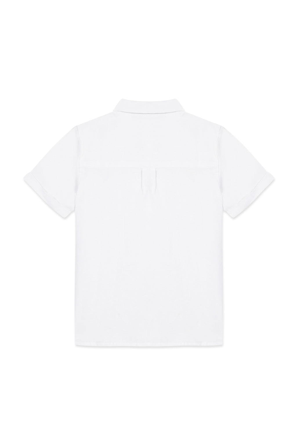 Camisa - Blanco mangas cortas