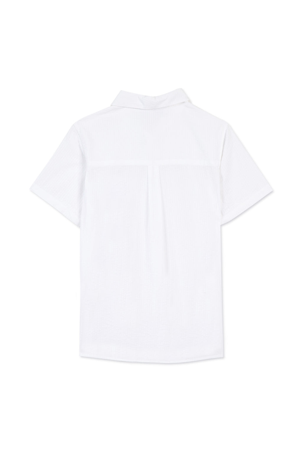 Shirt - White seersucker