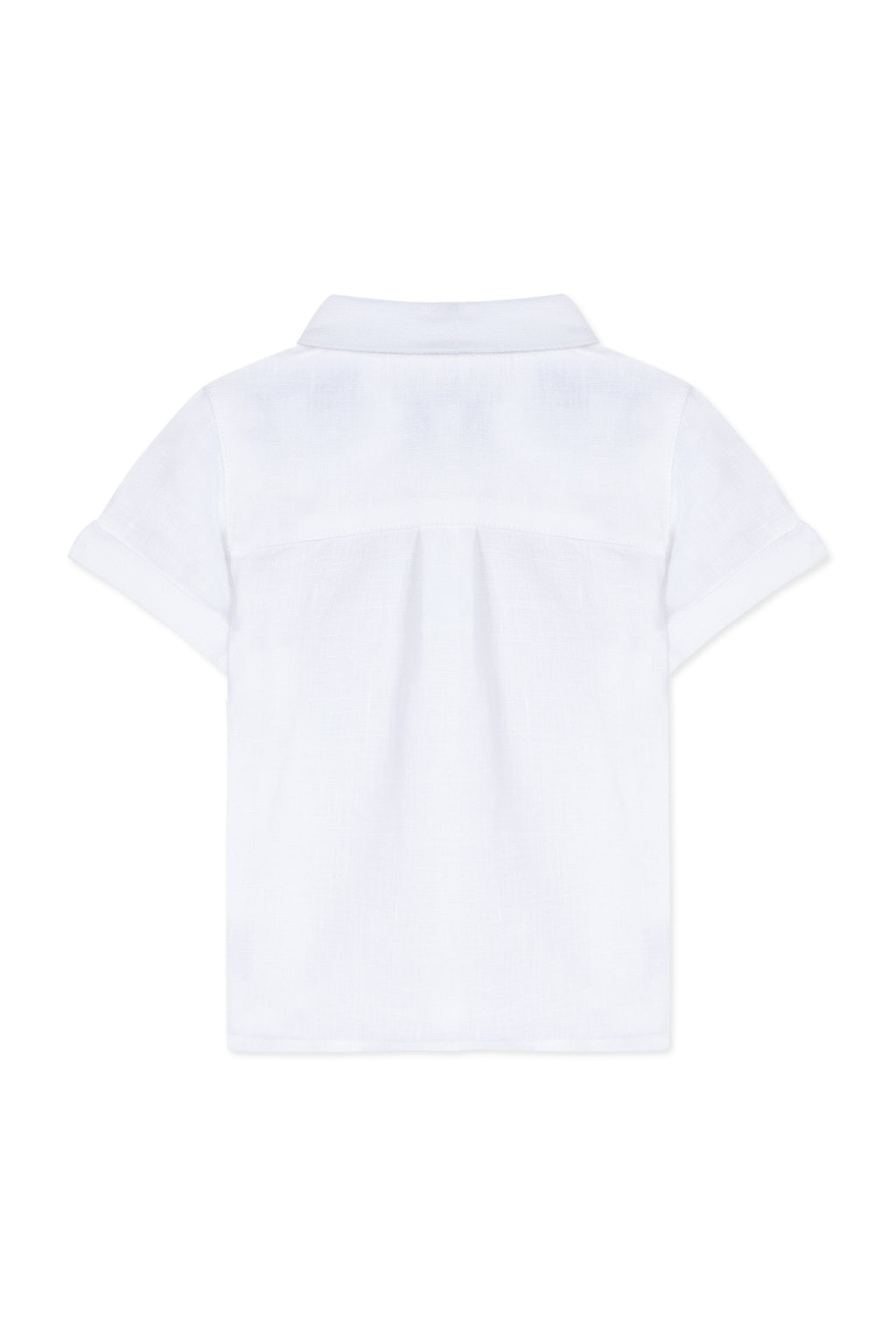 Camisa - Blanco mangas cortas