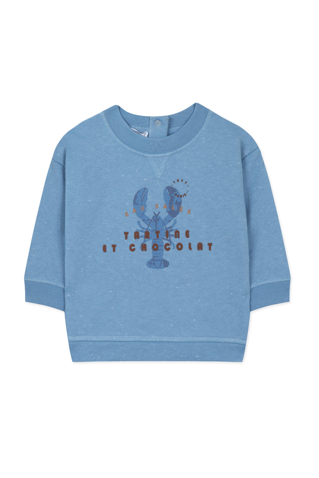 Sweatshirt - Azure Illustration Hummer