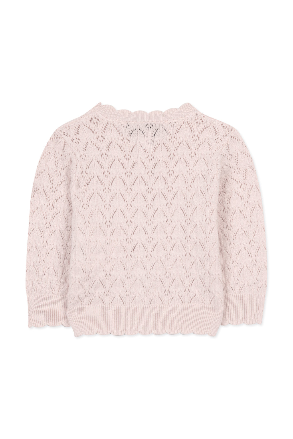 Cardigan - Pale pink Knitwear openwork