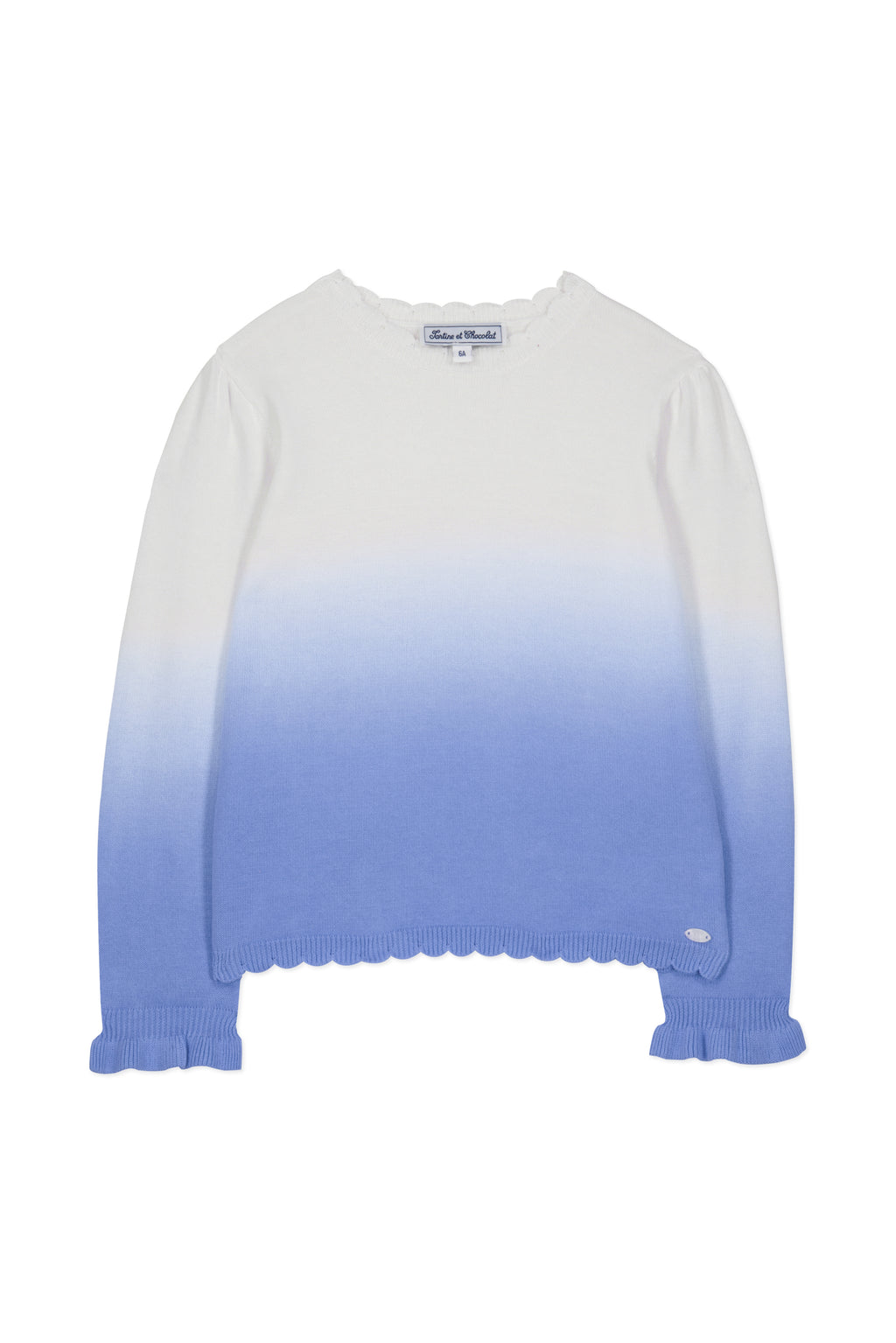 Sweater - Blue Tie and dye
