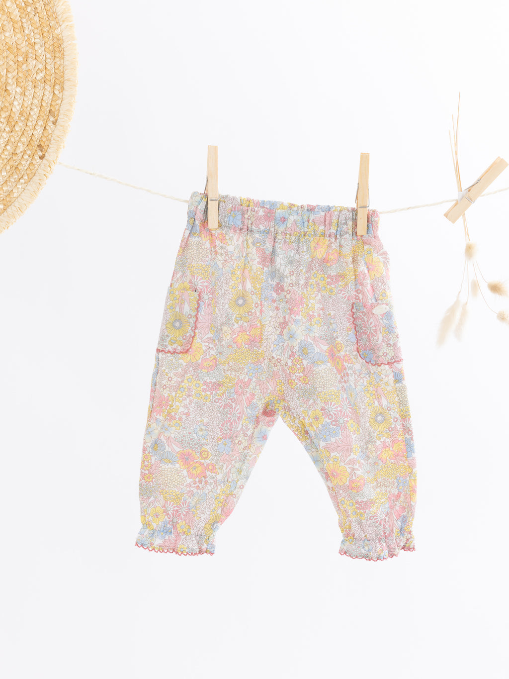 Trousers - Fabric Liberty mimosa