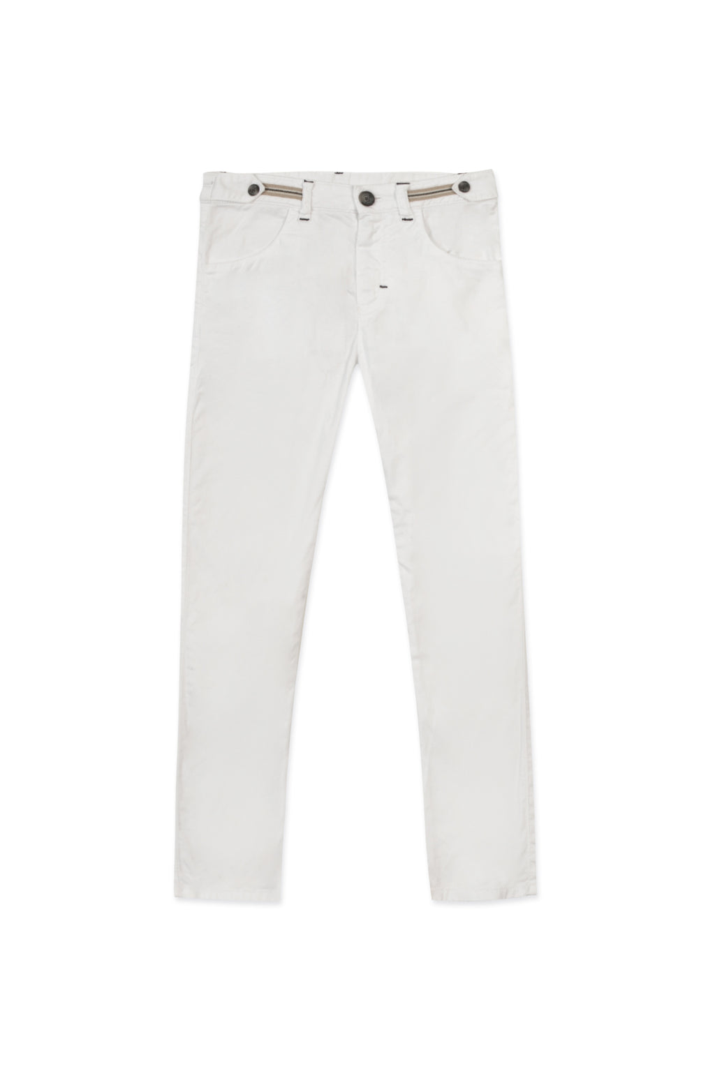 Trousers - White Twill