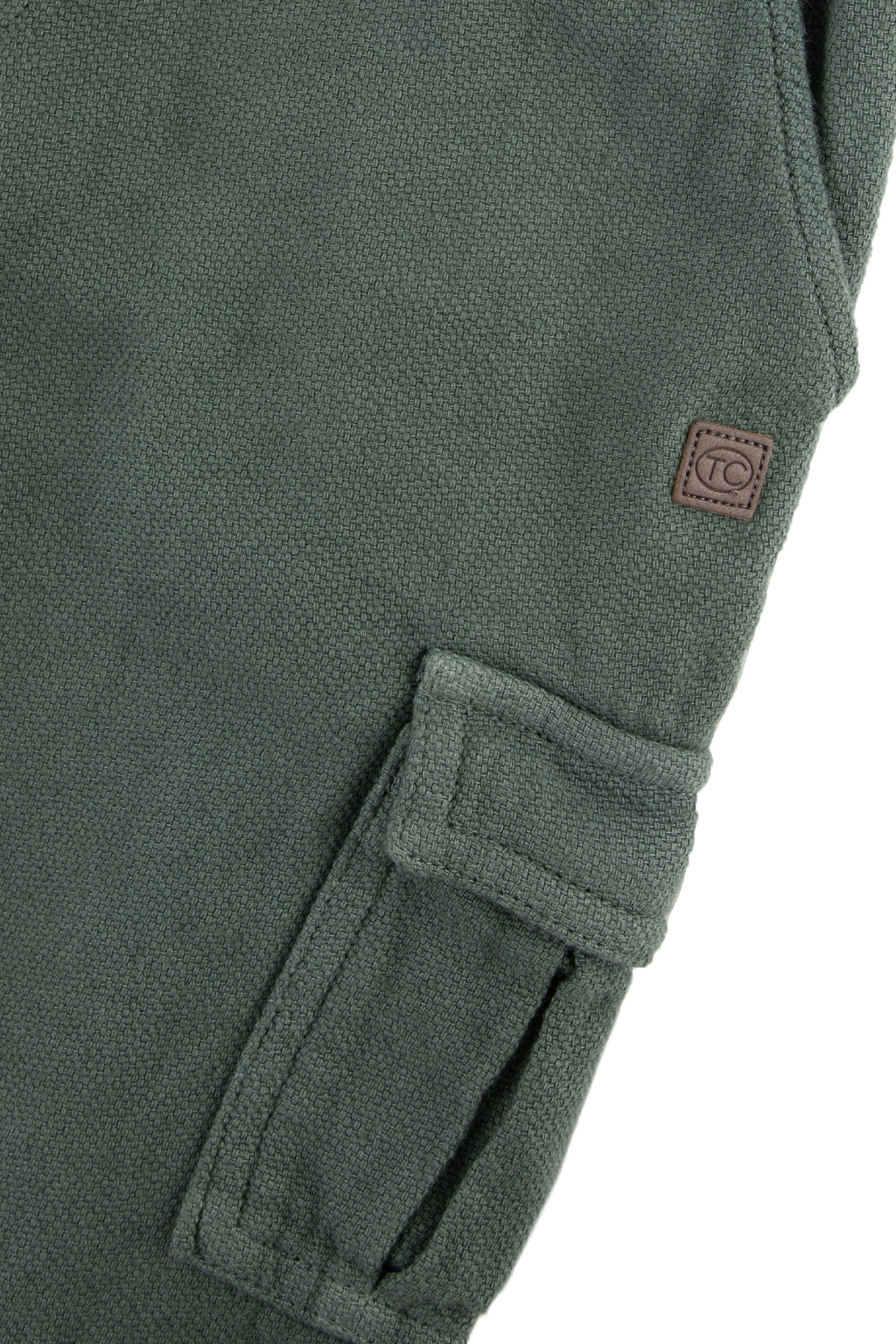 Pantalon - Verde carga Lino