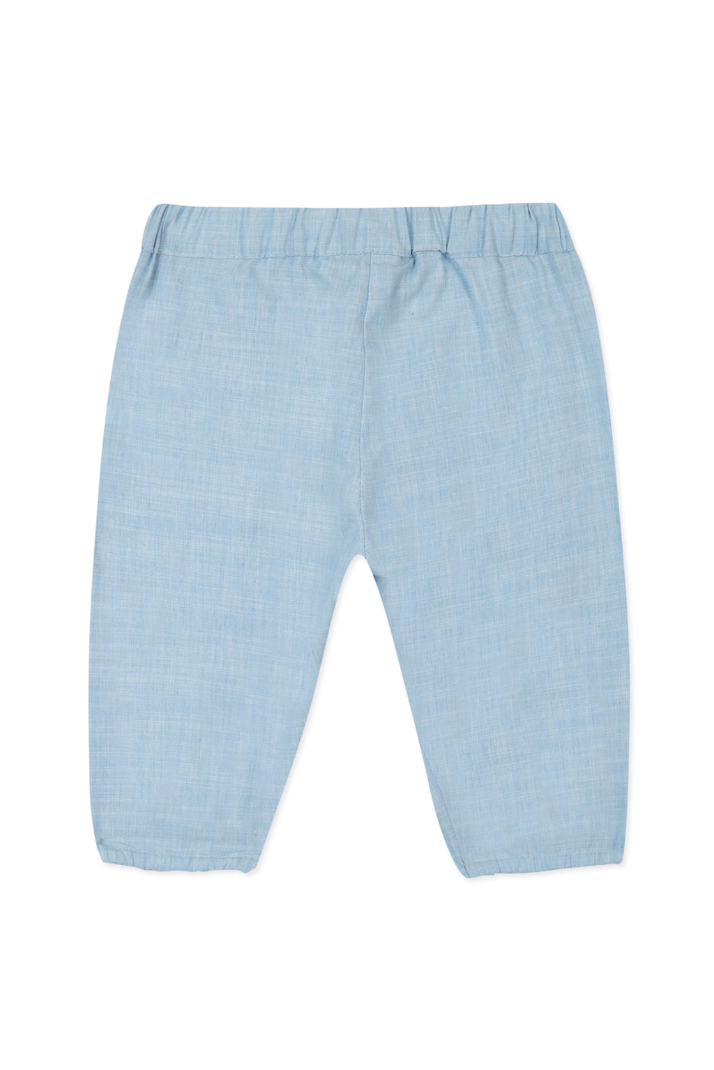 Pantalon - Azul cielo plisado