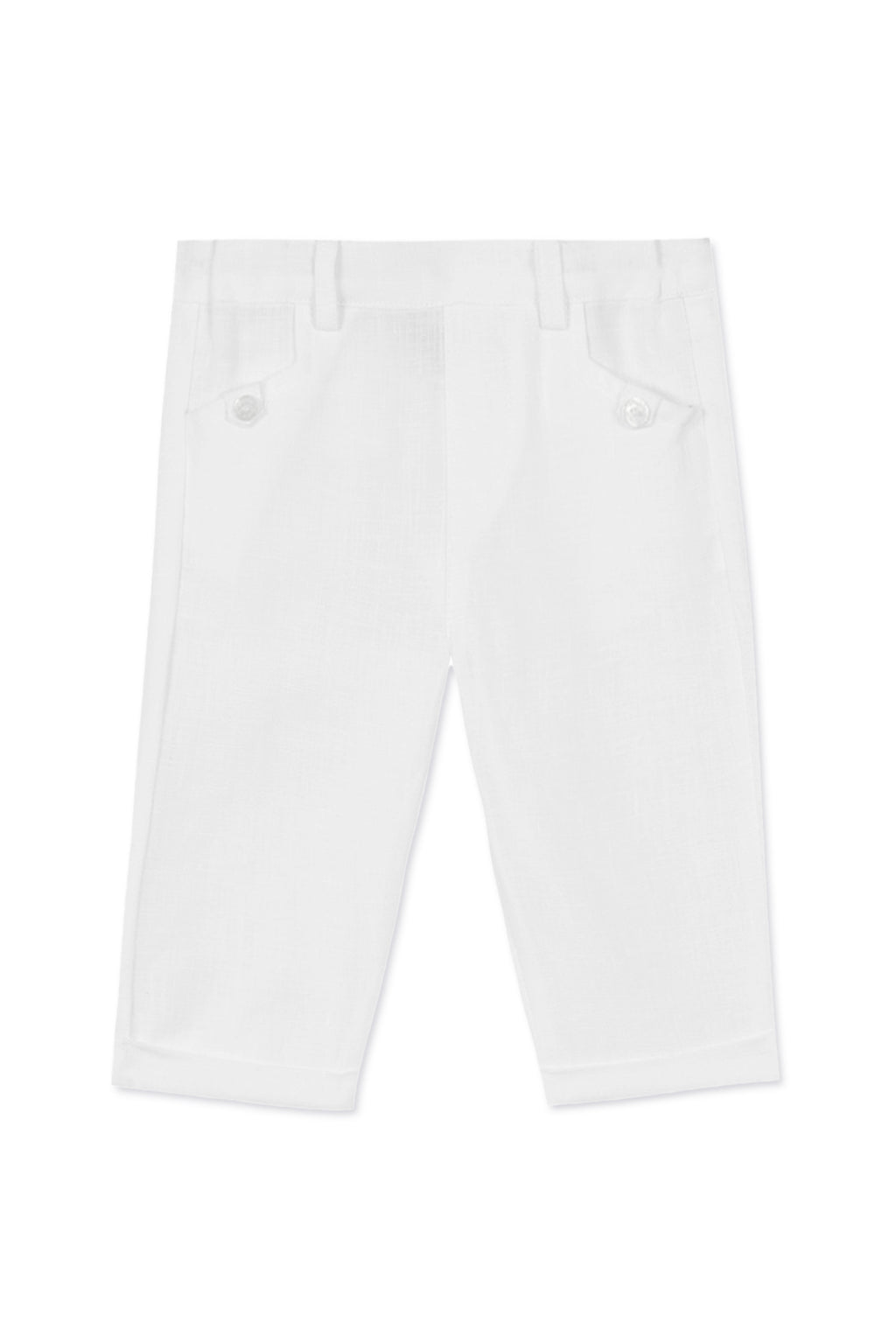 Pantalon - Blanc lin