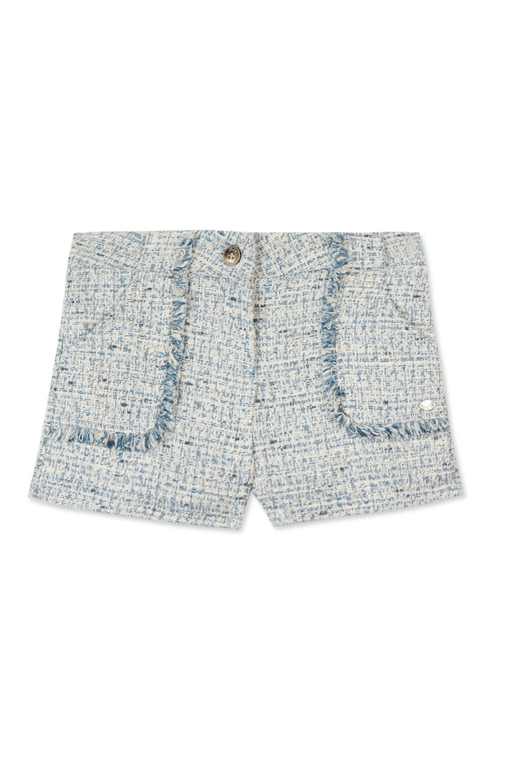 Pantaloncino - Blu tweed