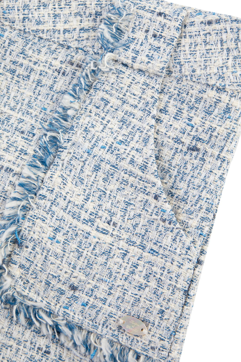 Pantaloncino - Blu tweed