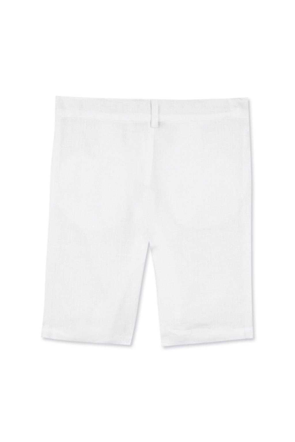 Short - White Linen