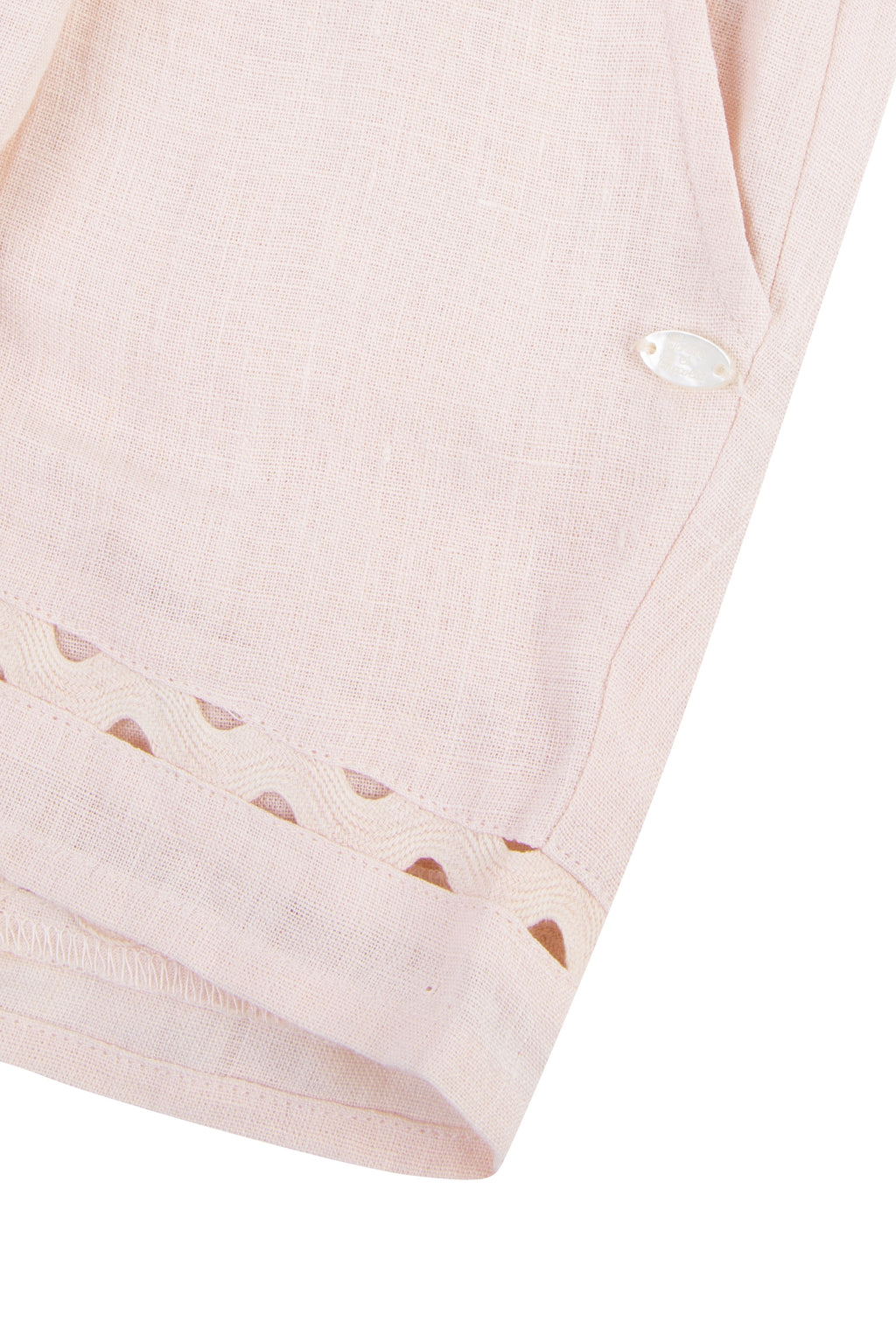 Short - Pale pink Linen