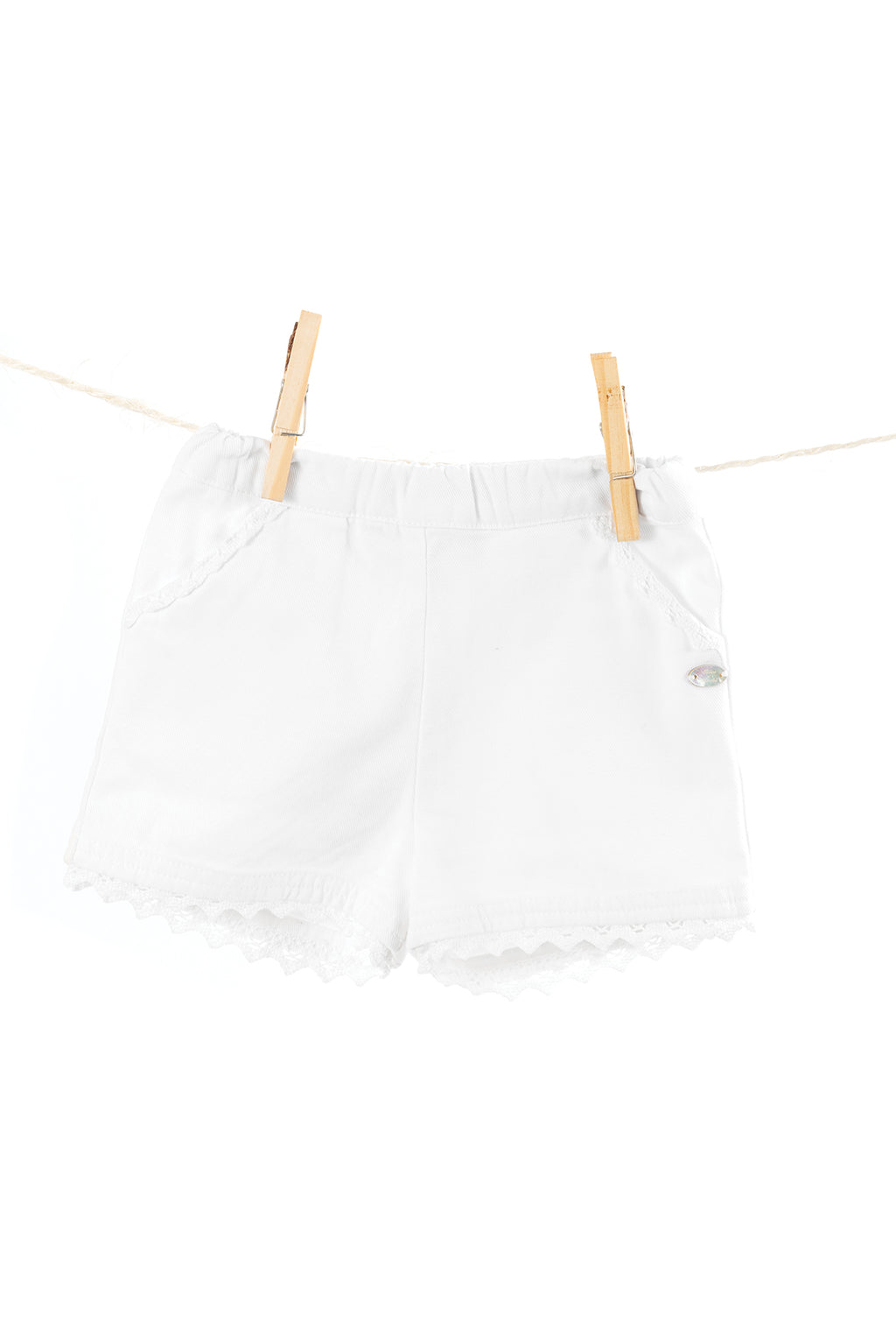 Short - White cotton