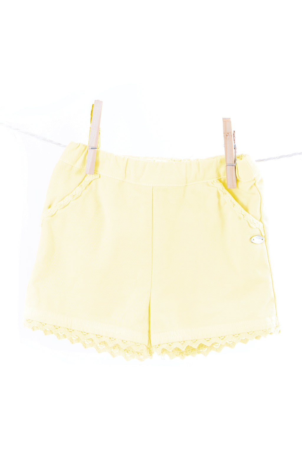 Short - Yellow cotton