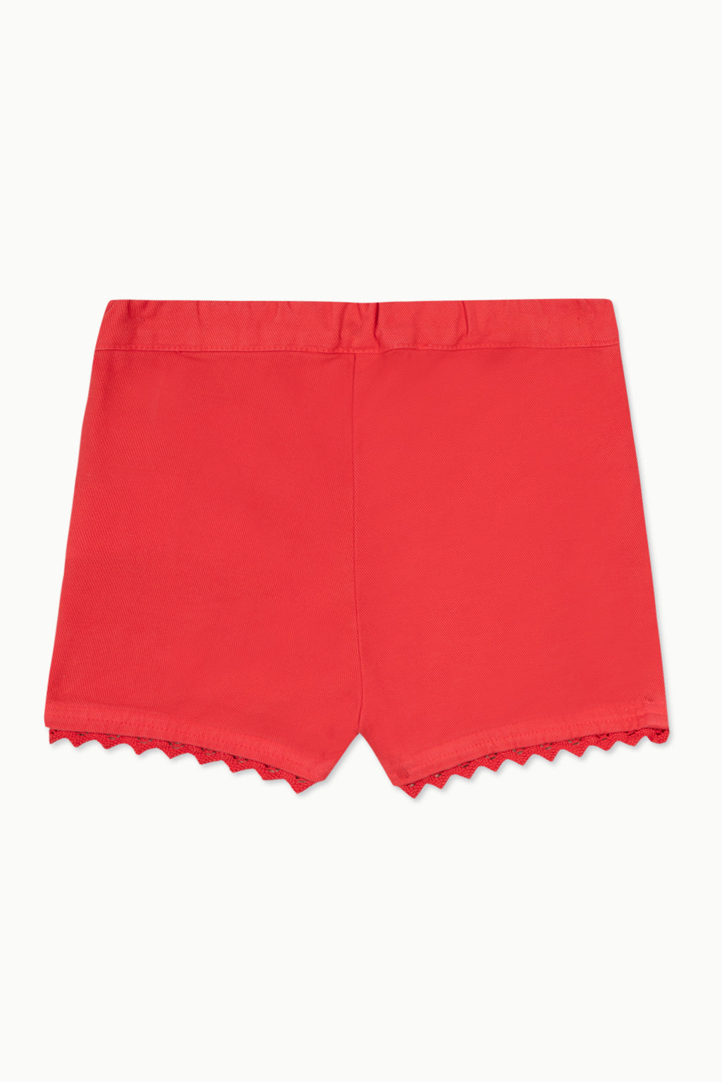 Short - Rouge coton