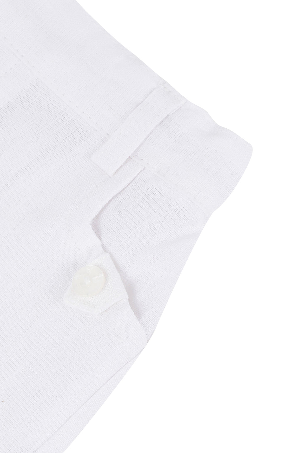 Short - White Linen
