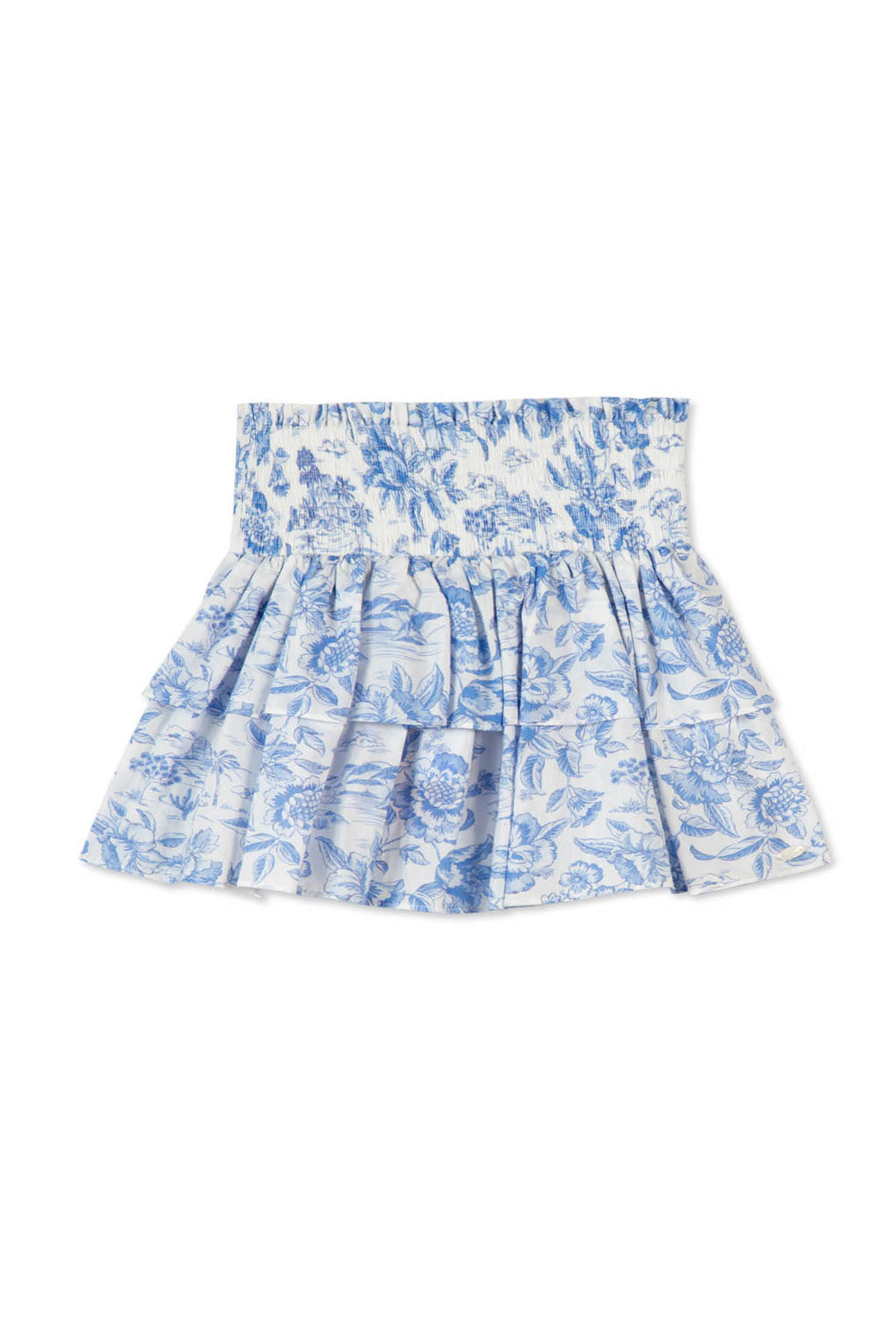 Skirt - Blue fabric Liberty