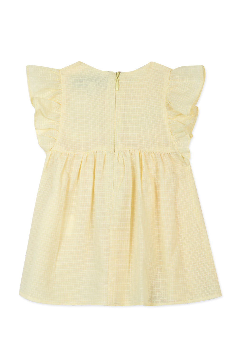 Dress - Yellow cotton sail