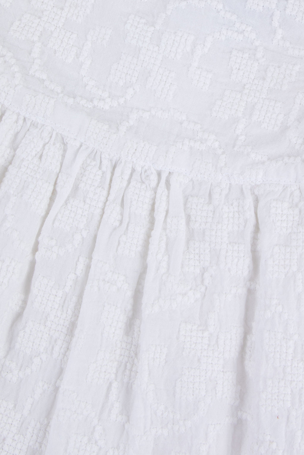 Dress - White Embrodery classic