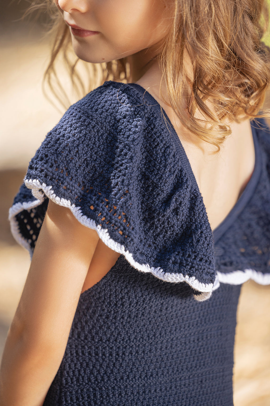 Robe - Marine crochet