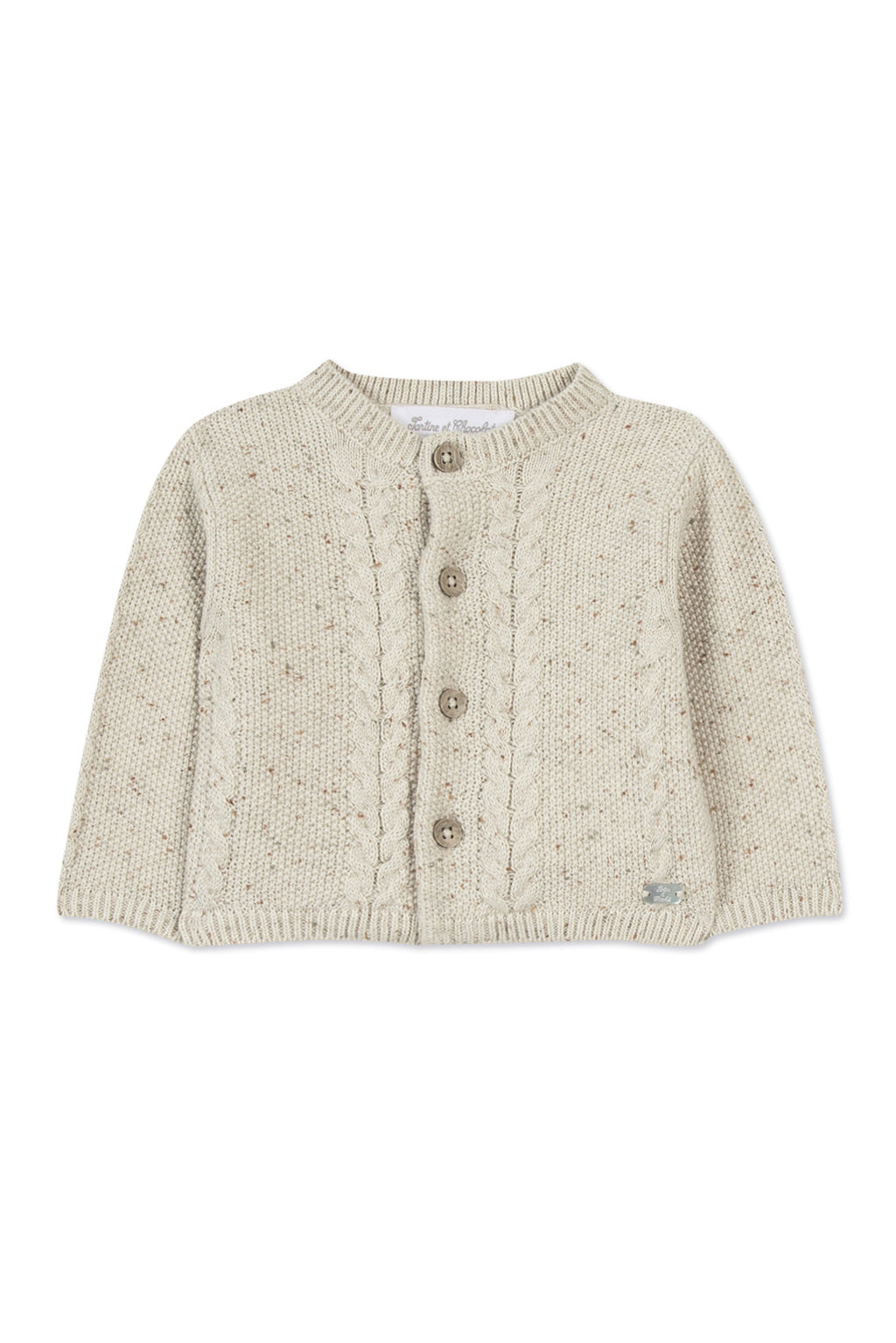 Outfit Long - Beige knitting