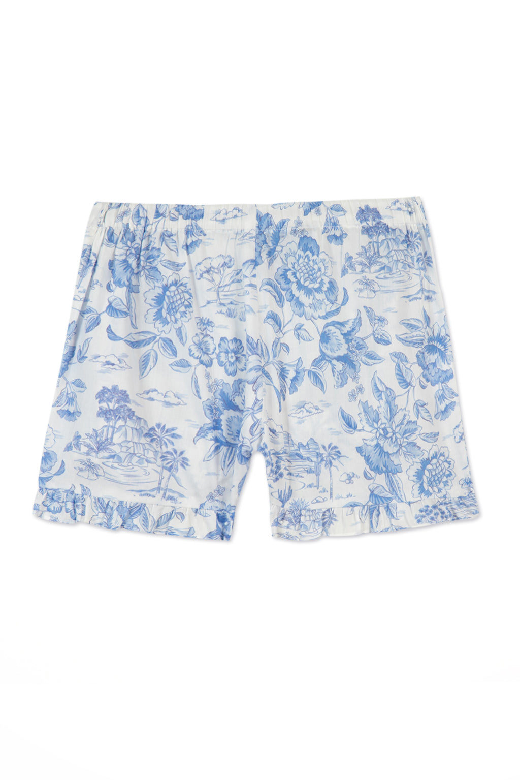 Outfit short - Blue fabric Liberty