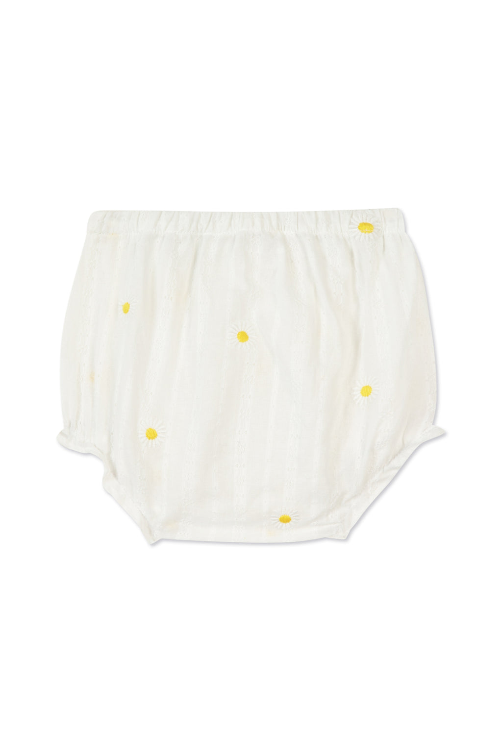 Outfit short - White margueres Embroideredes