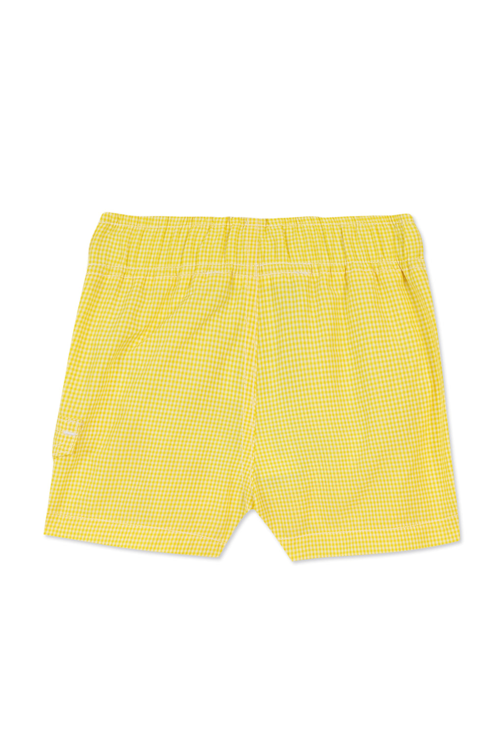 Swimsuit - Yellow Two-tone gingham