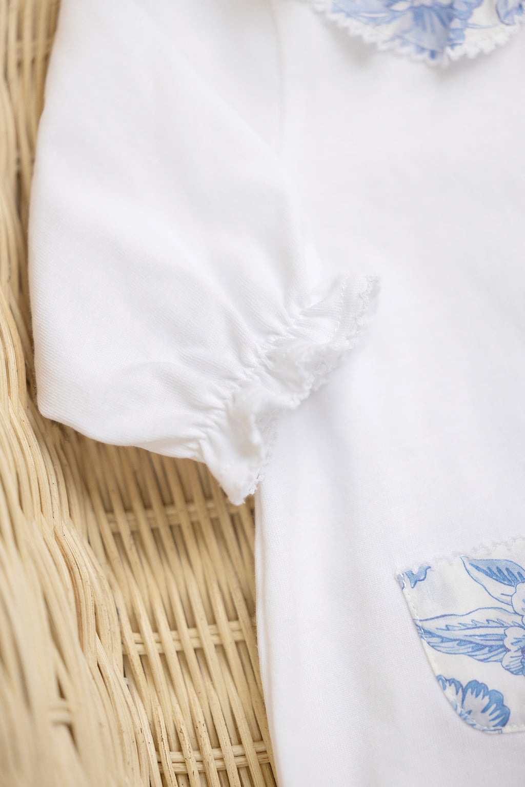 Pyjama - Blanc tissu liberty