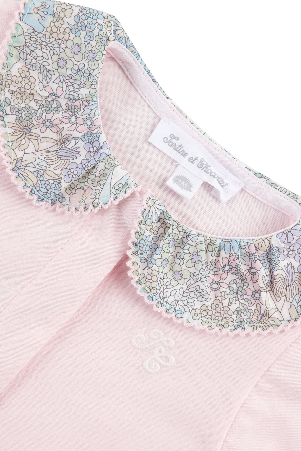 Pajamas - Pale pink fabric Liberty