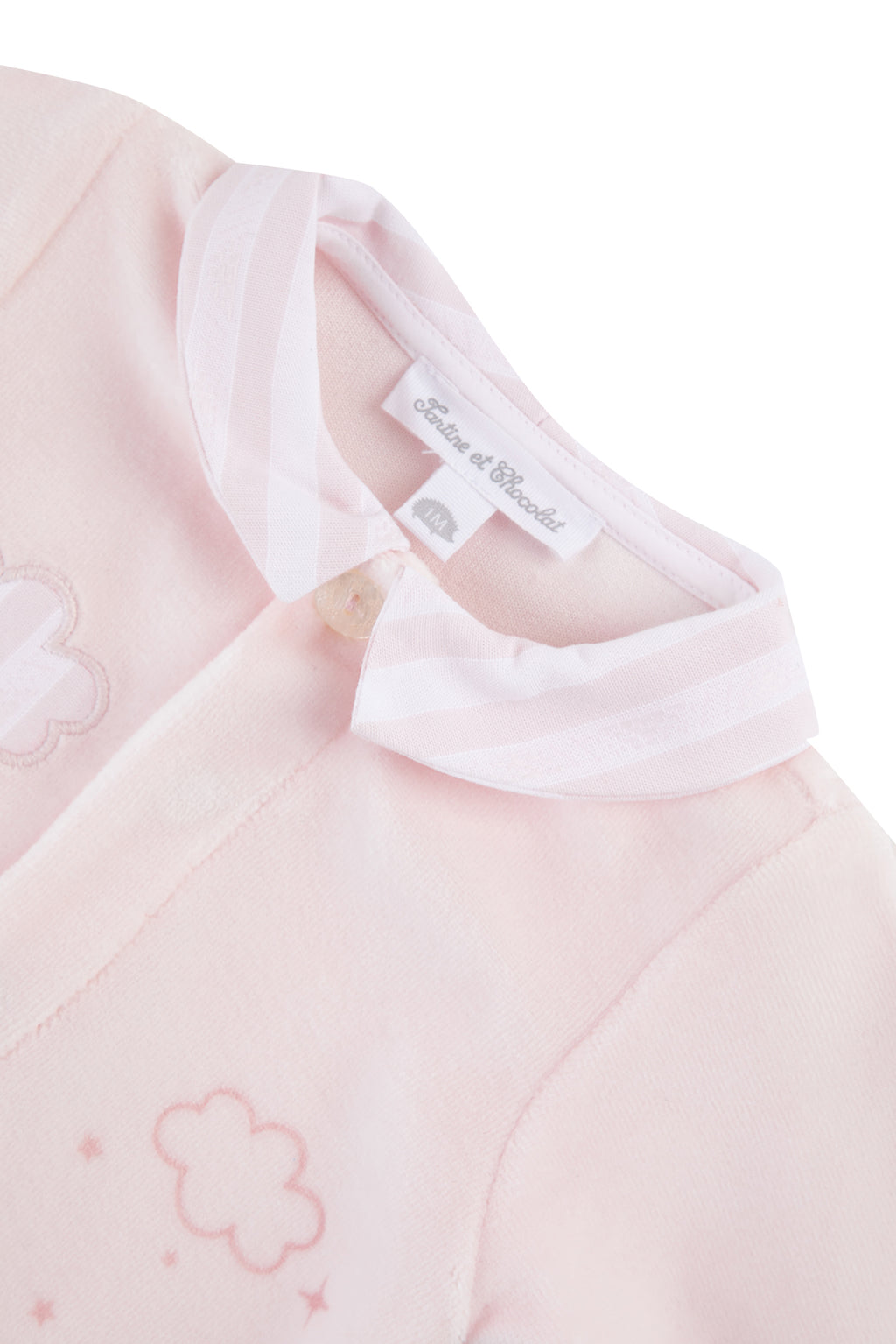 Pyjama - Rose pâle velours illustration rêve